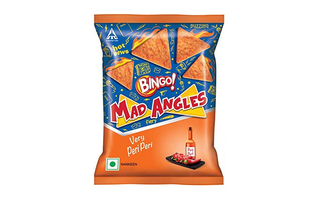 Bingo Mad Angles Very Peri Peri   Pack  80 grams